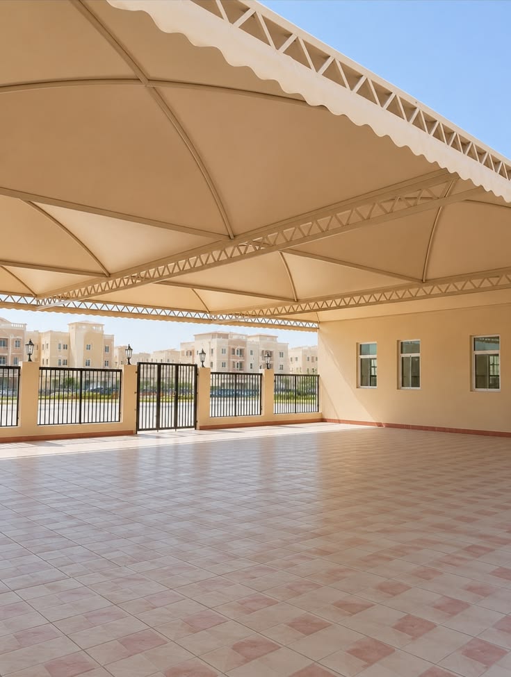 تركيب مظلات مدارس في جدة